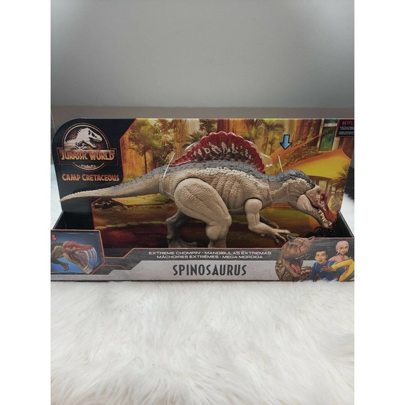 Mattel Other - Jurassic World Camp Cretaceous Extreme Chompin' Spinosaurus Action Figure
